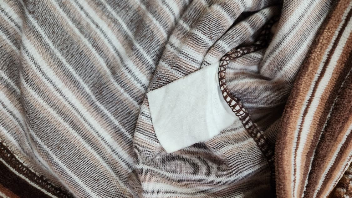 갈색 줄무늬 목폴라 상품이미지4