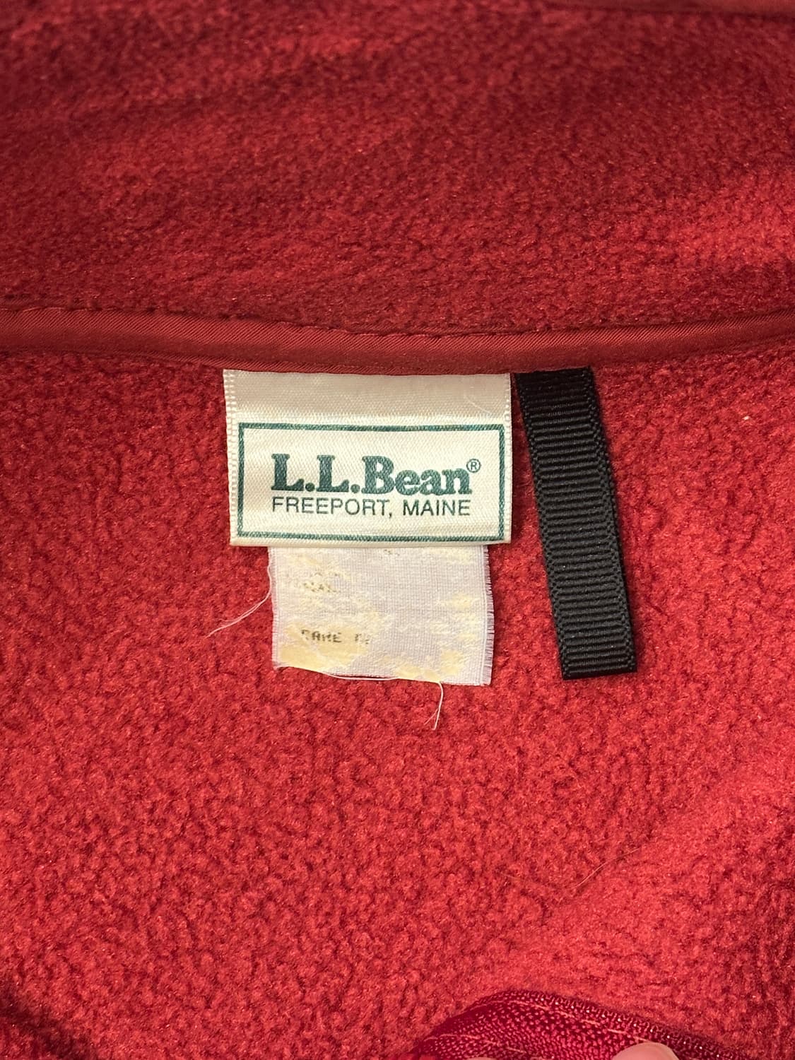 90s 엘엘빈 플리스 집업 L 상품이미지5