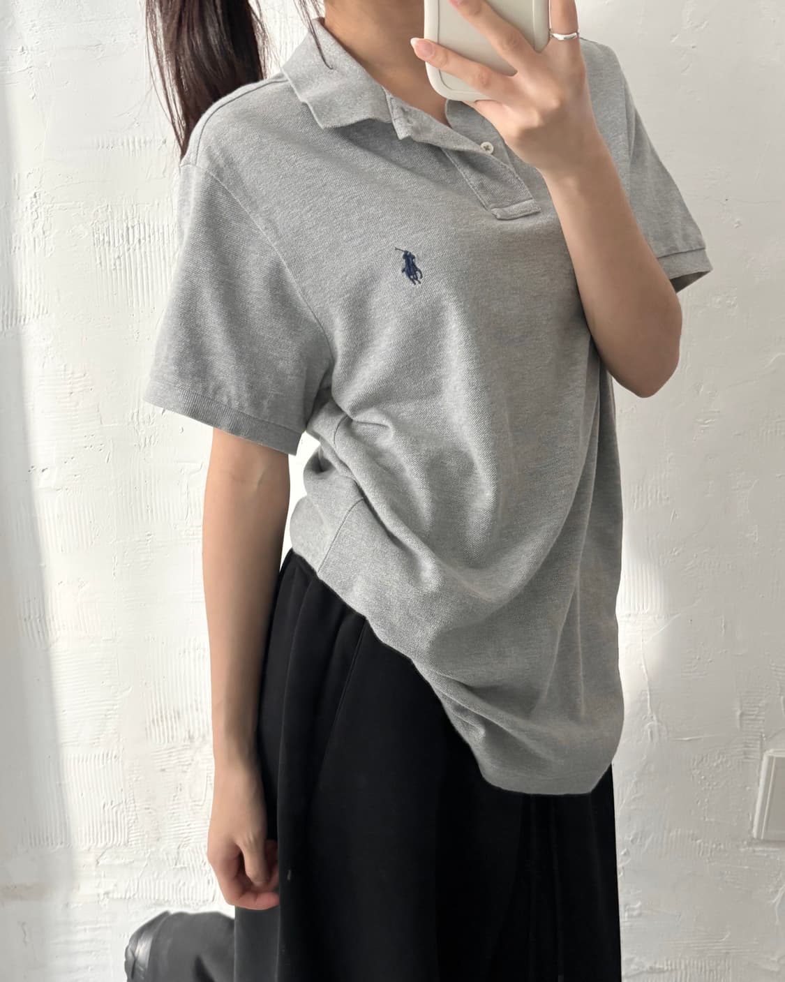 Polo 폴로 랄프로렌 그레이컬러 PK 카라티셔츠 상품이미지2