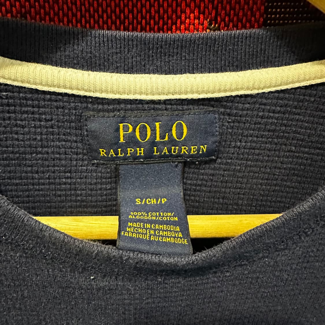 폴로 랄프로렌 네이비 롱슬리브 상품이미지3