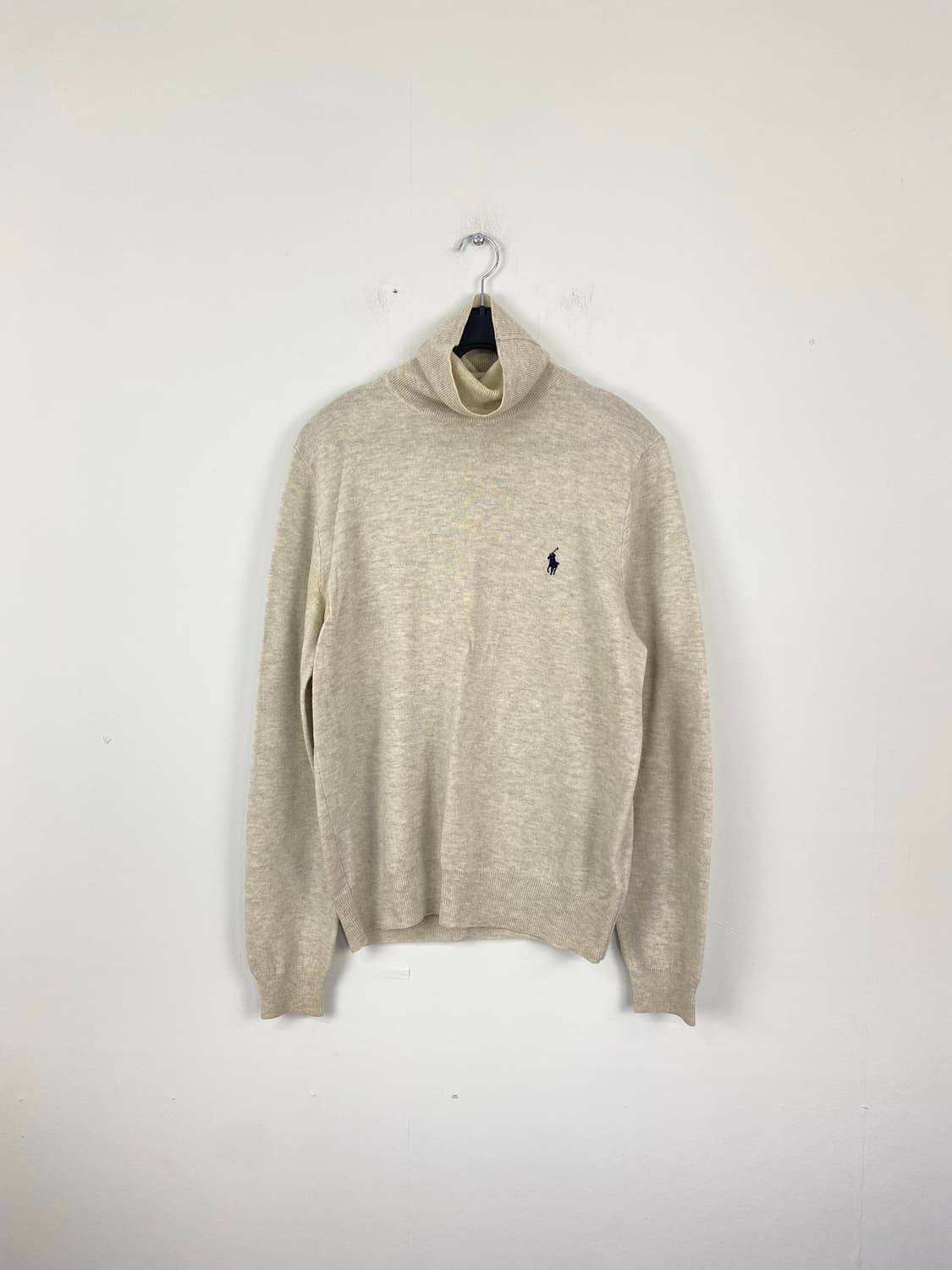 폴로 랄프로렌 울 아이보리 터틀넥 니트 스웨터 L 상품이미지1