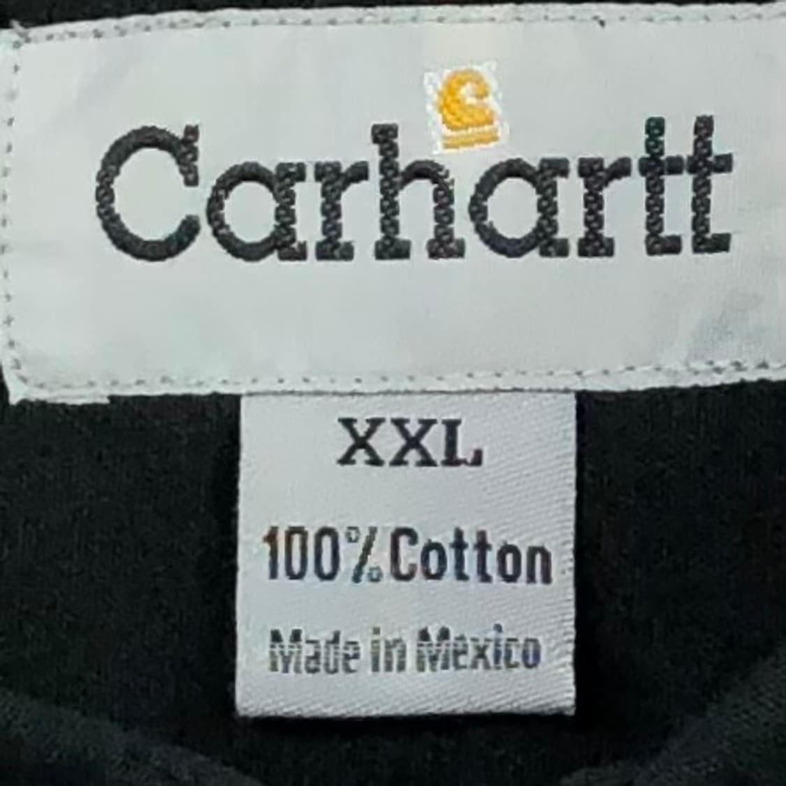 Xxl 칼하트 블랙 워크 빅셔츠 상품이미지3