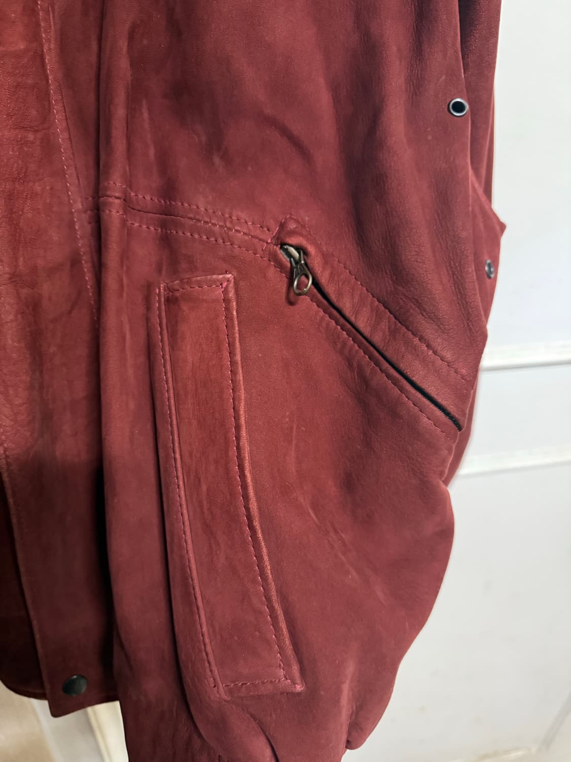 스페인산 남자소가죽자켓 상품이미지4