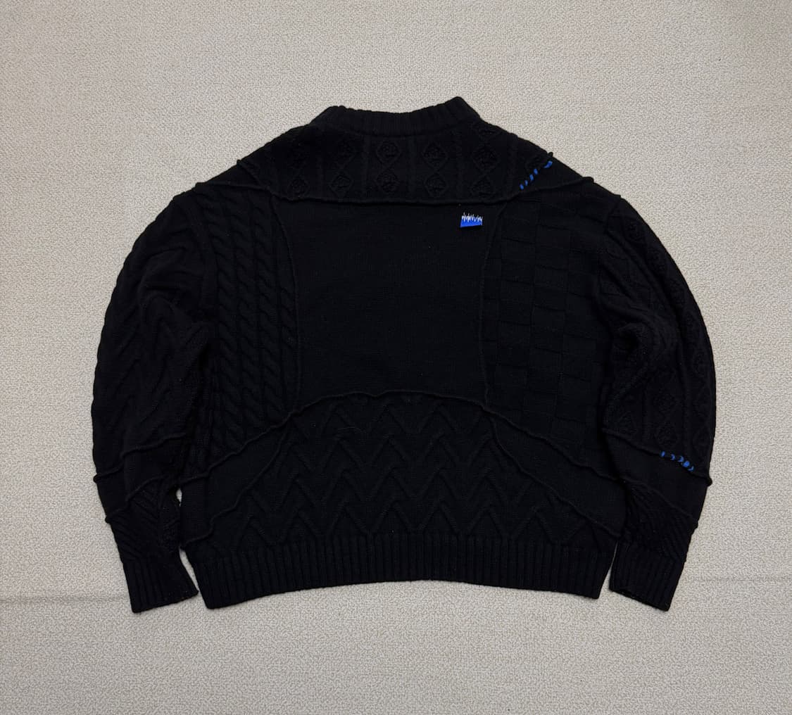 자라 X 아더에러 패치워크 오버사이즈 니트 상품이미지2