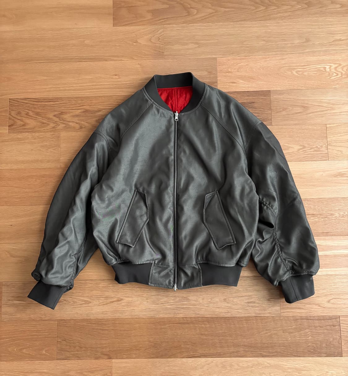 비긴 202 사틴 리버서블 ma-1 2사이즈 상품이미지1