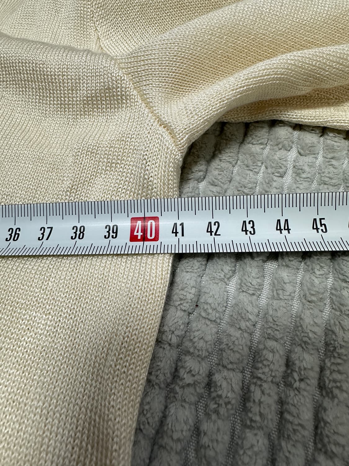 폴로 브이넥 반팔 니트 상품이미지6