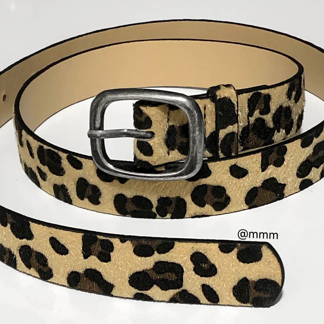 [Unisex] 레오파드 호피 송치 벨트🐆 상품이미지1
