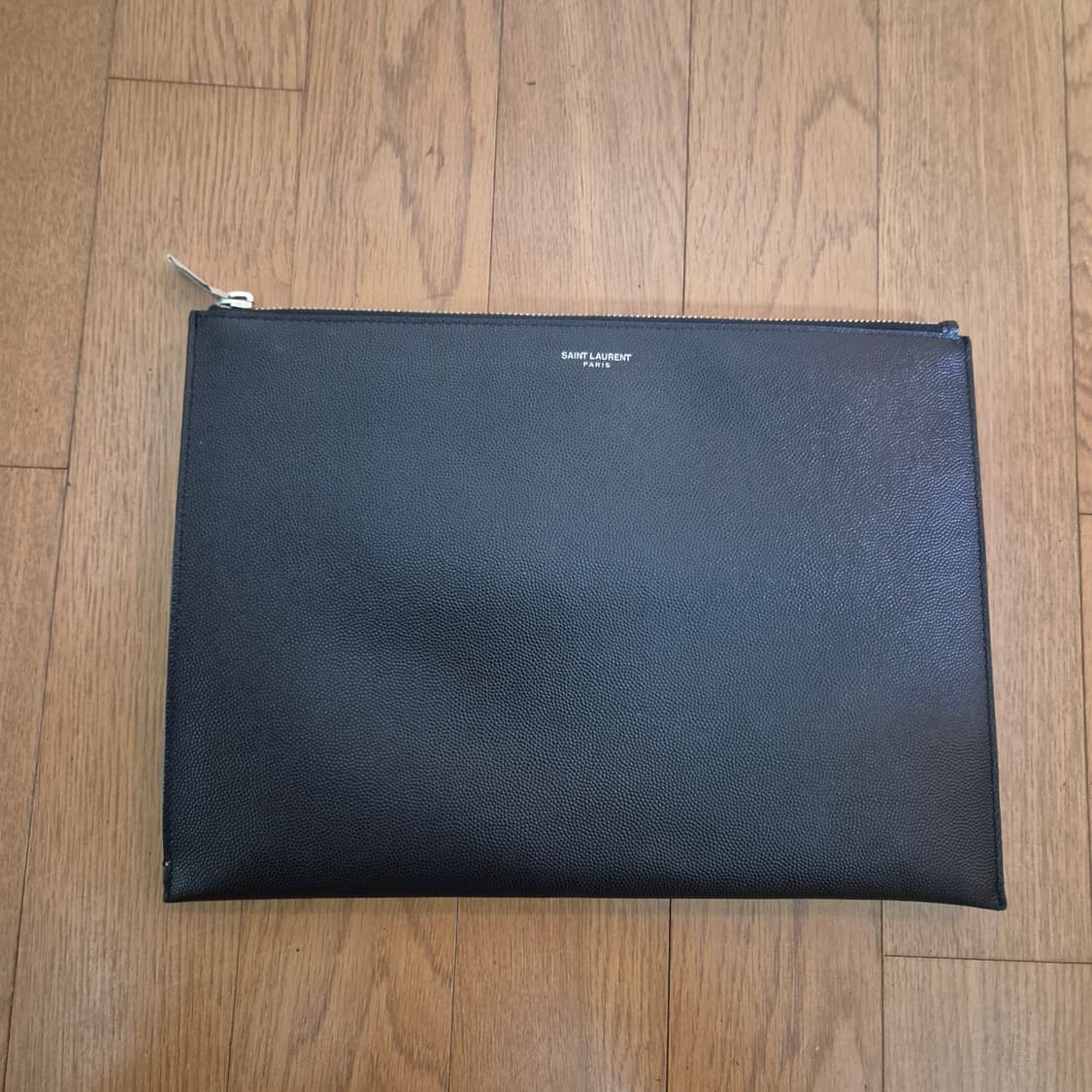(정품) 생로랑 남성 클러치 블랙 (명품 남자 가방) 상품이미지2