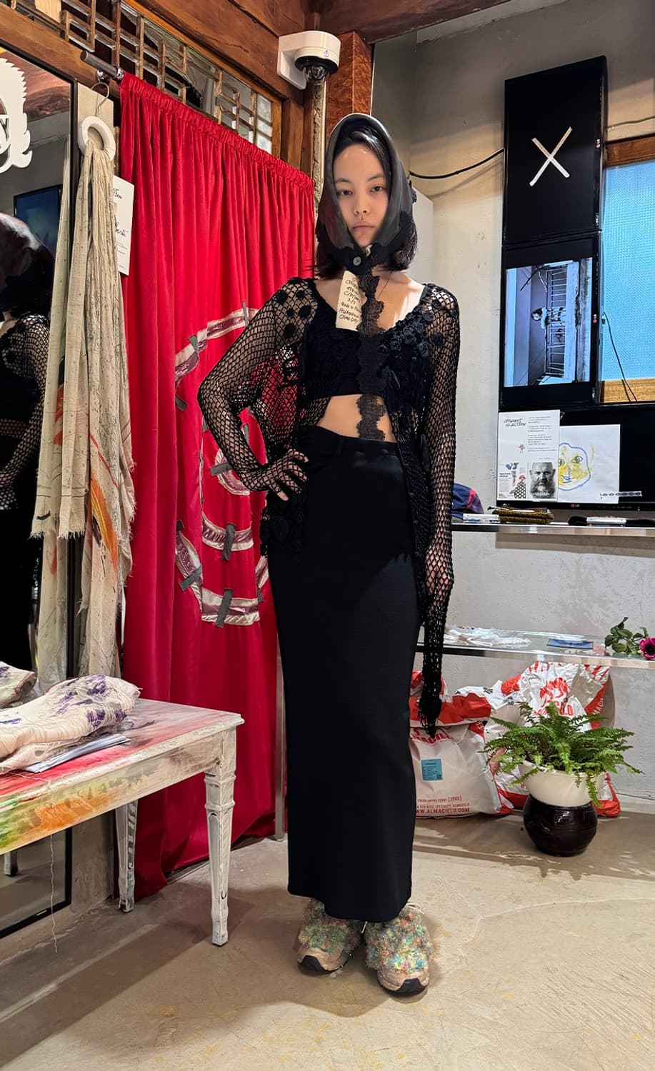 Moschino 90a Archive crochet cardigan 상품이미지1