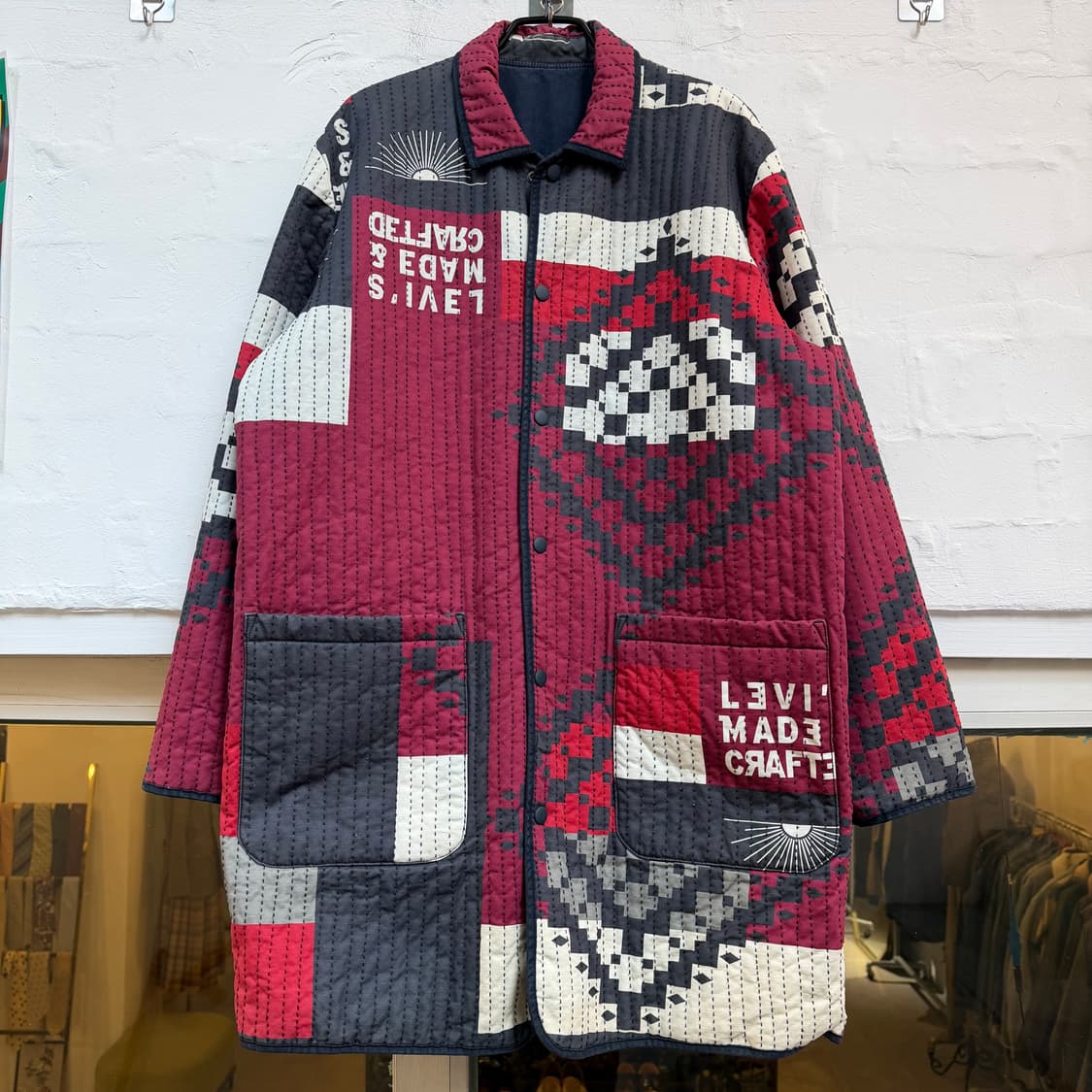 Levis LMC 리버서블 드로버 코트 [M] 상품이미지1