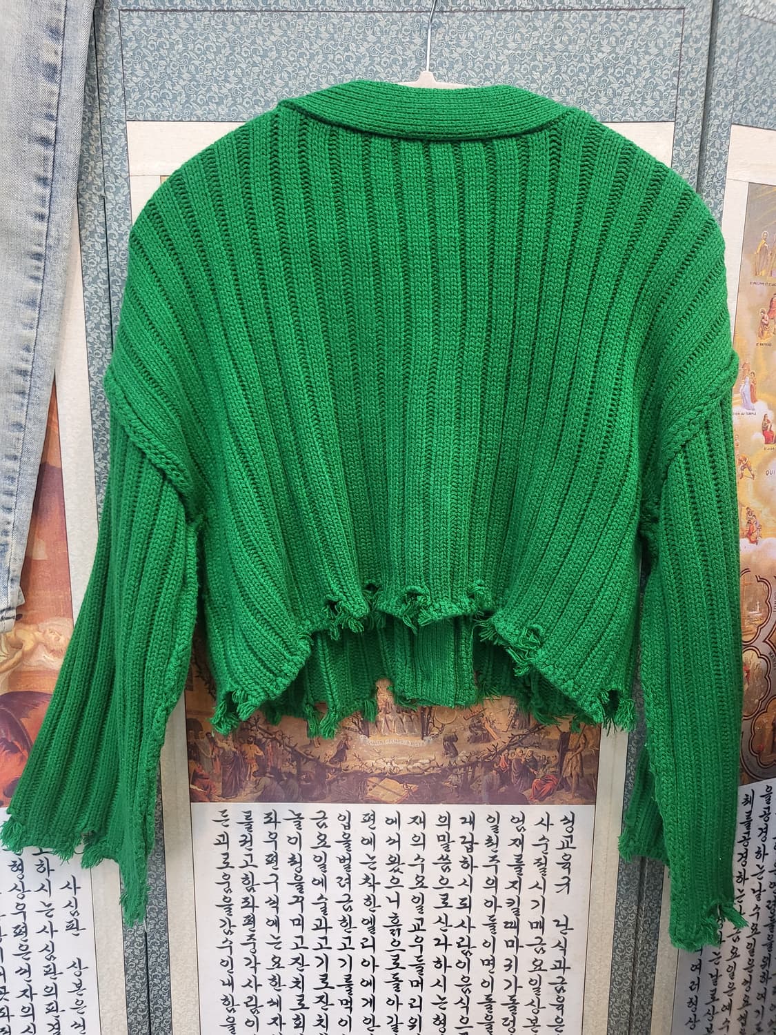 일본빈티지 크롭가디건 상품이미지3