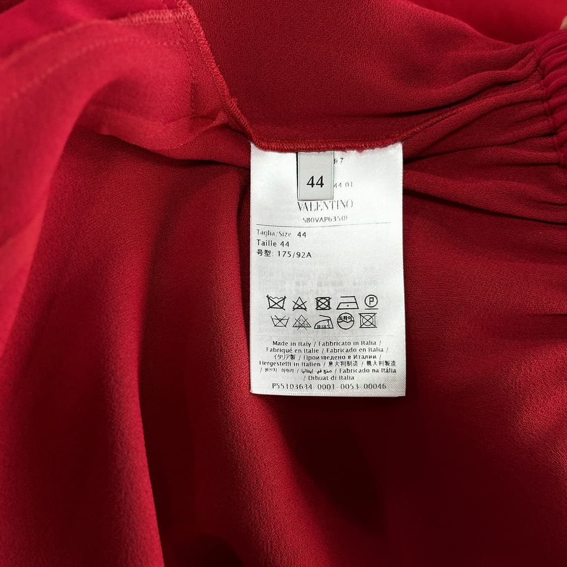 발렌티노 스카프 롱 드레스 상품이미지5