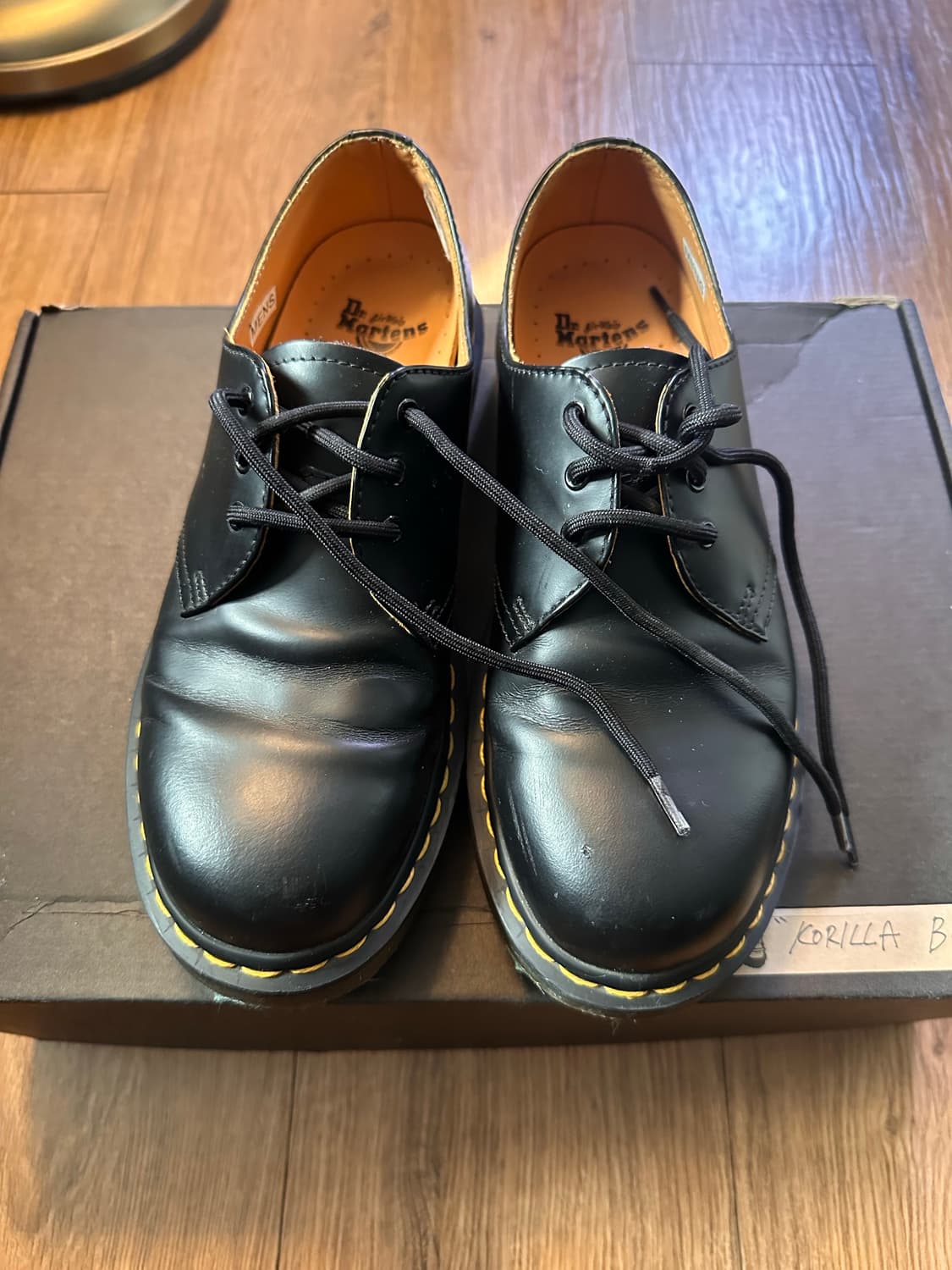 닥터마틴 스무스 블랙 1461 250사이즈  상품이미지1