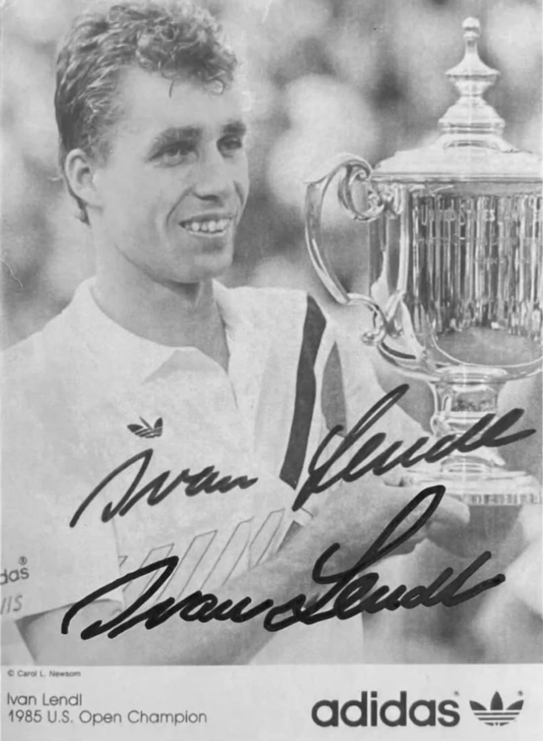 (희귀)80's 아디다스 X 이반 렌들 도미넌트 빈티지 PK 셔츠 m 상품이미지5