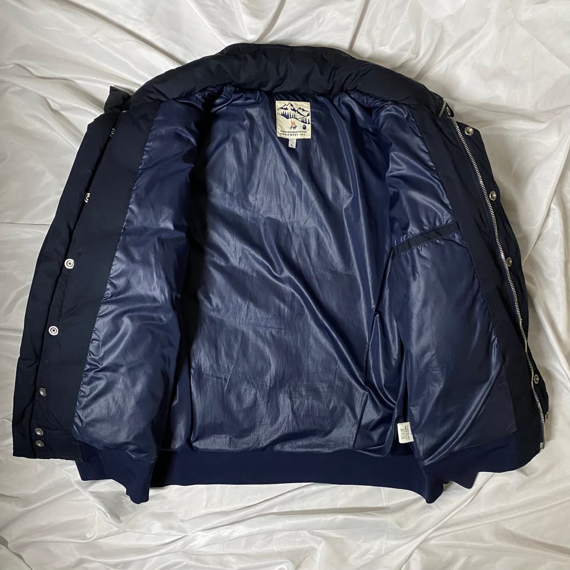 베이프 사루 투웨이 패딩 네이비 상품이미지6