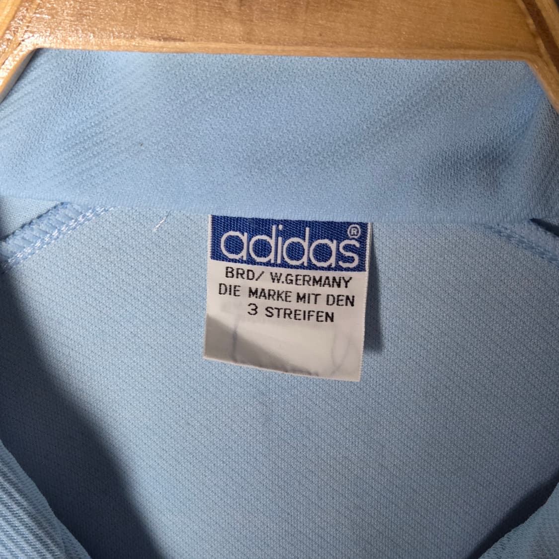 [Adidas] 70's 아디다스 서독제 스카이블루 져지 (셋업) 상품이미지3