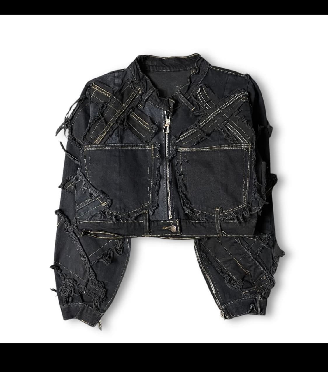 빈티지 크롭 자켓 판매 상품이미지1