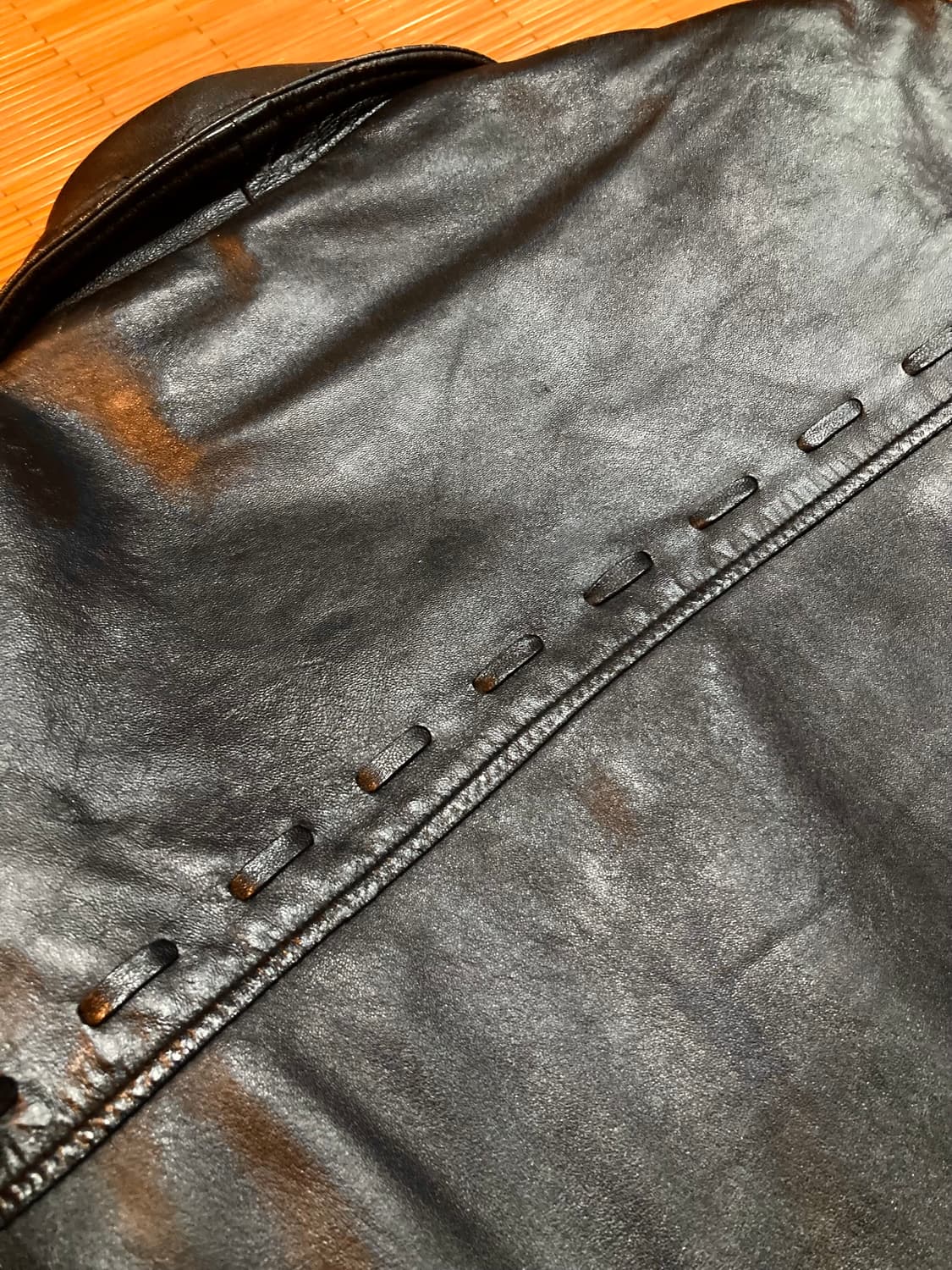 게스 USA 램스킨 레더자켓 상품이미지9