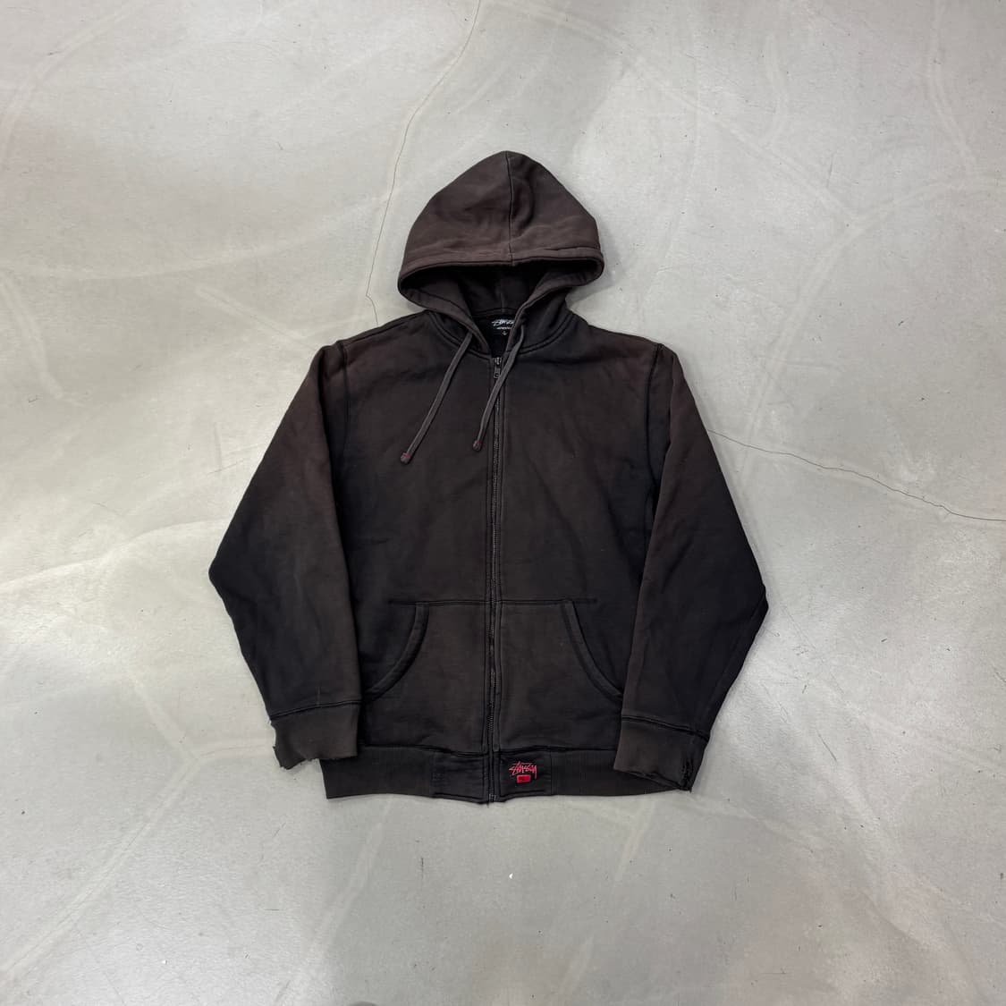 스투시 후드집업 L 상품이미지1