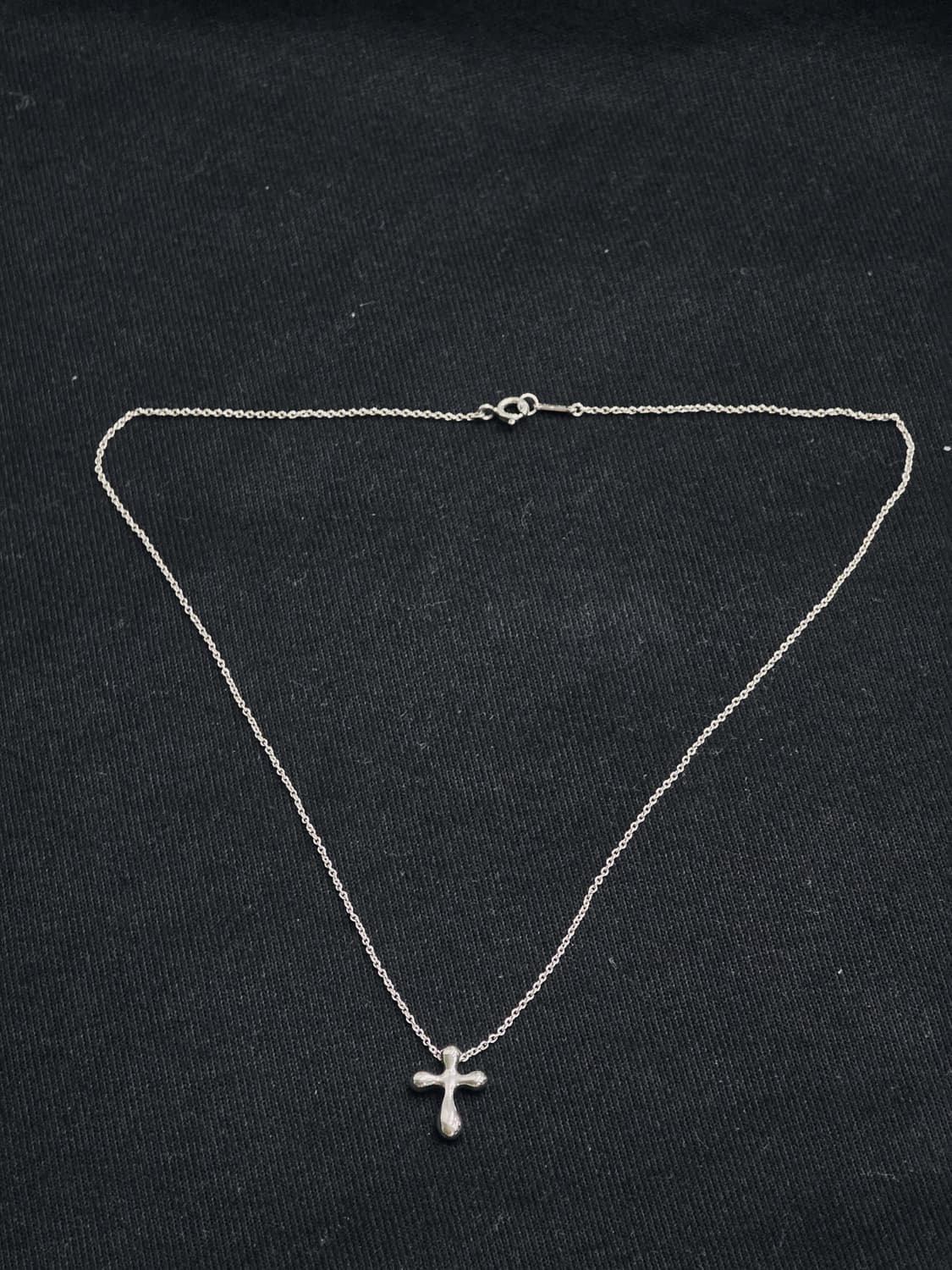 티파니 엘사퍼레티 크로스 실버 목걸이 상품이미지3