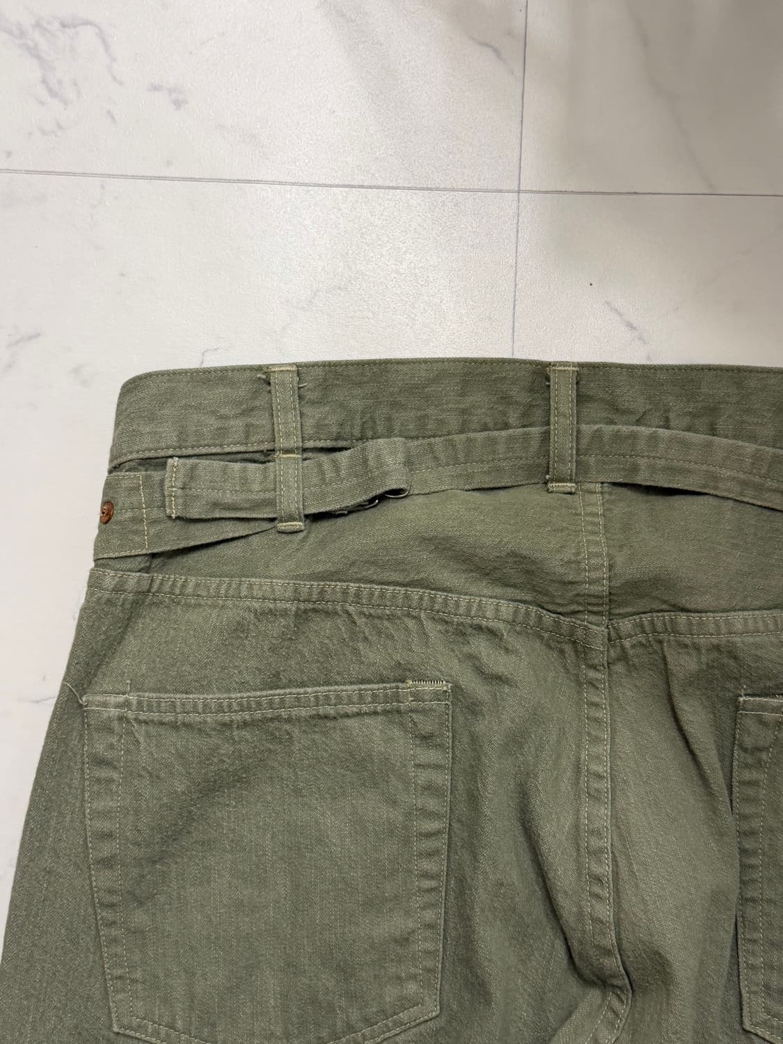 캡틴선샤인 버클백 데님 상품이미지3