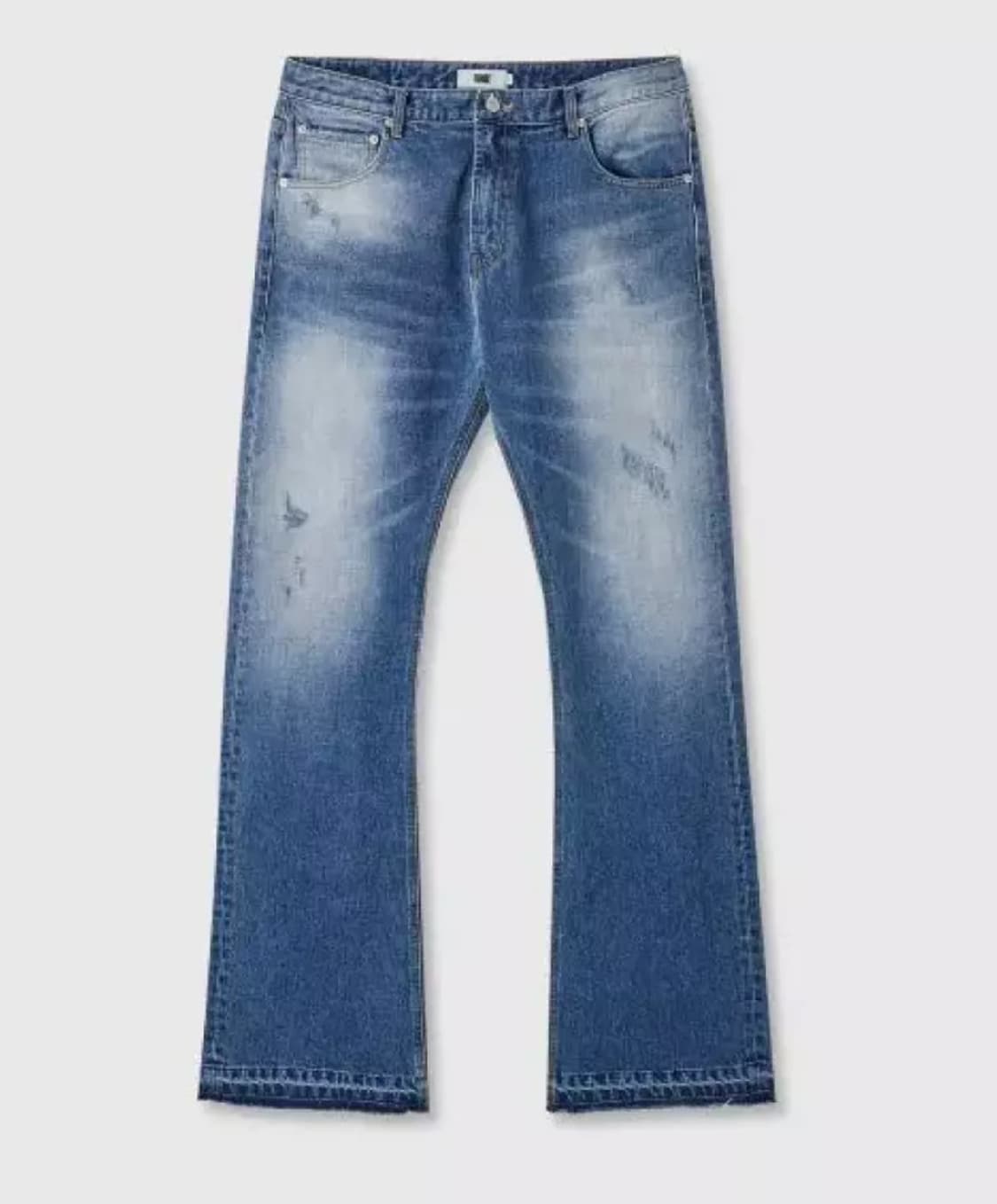 (구매)Frage 플레어 데미지 데님 팬츠 M 상품이미지1