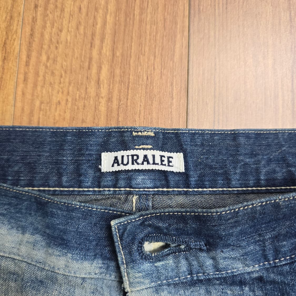 (4) 오라리 선페이드 데님 팬츠  상품이미지3