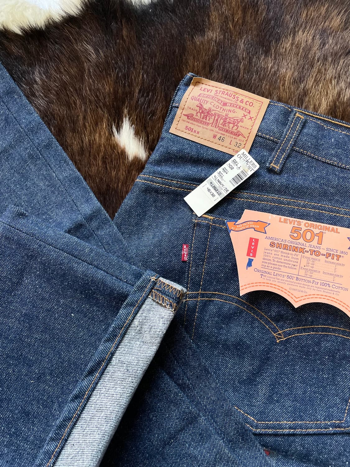 90’s 리바이스 501 데드스탁 USA / Levi’s 501 STF  상품이미지3