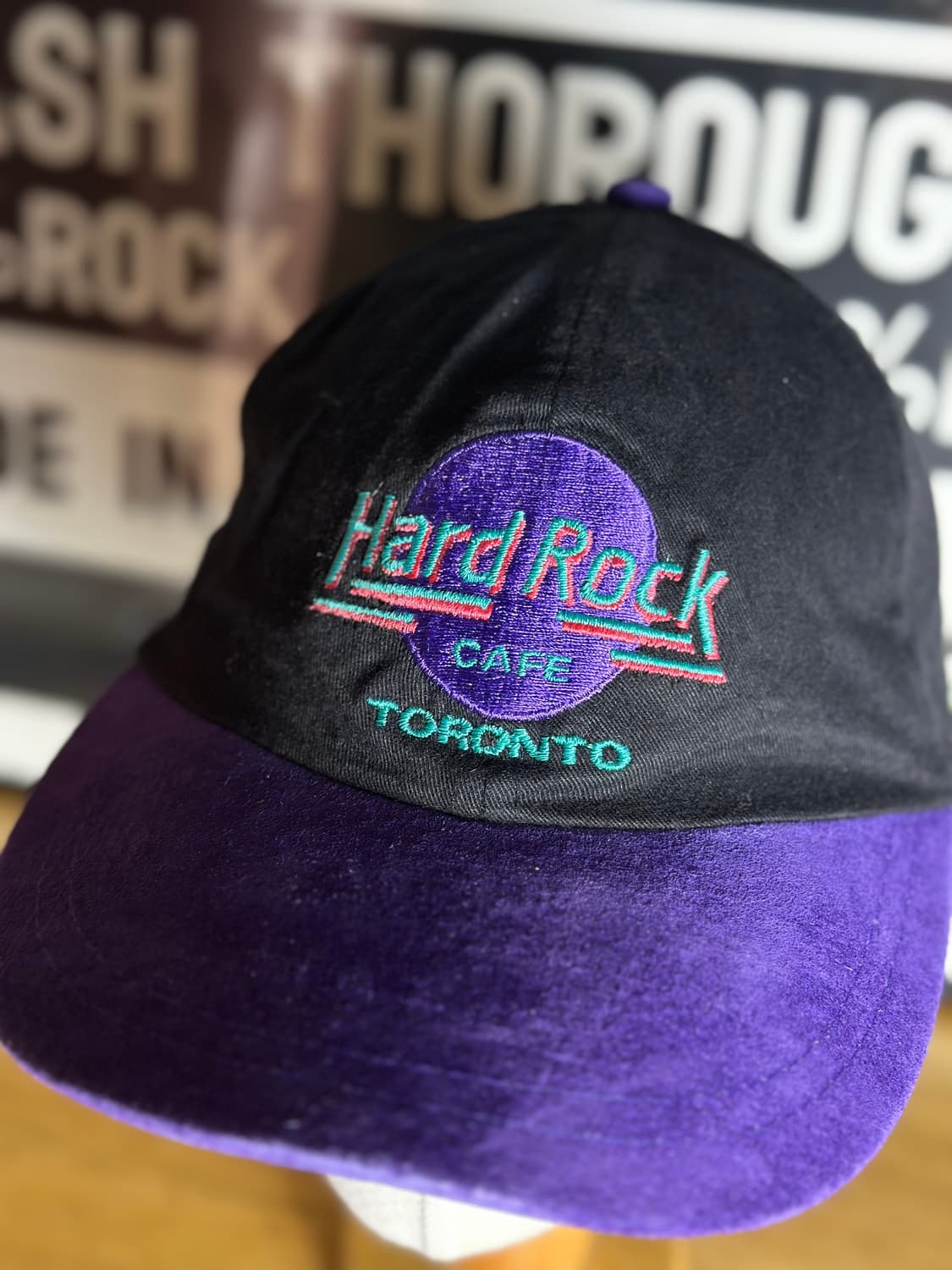 90s hardrock cafe 빈티지 하드락 카페 모자 상품이미지2