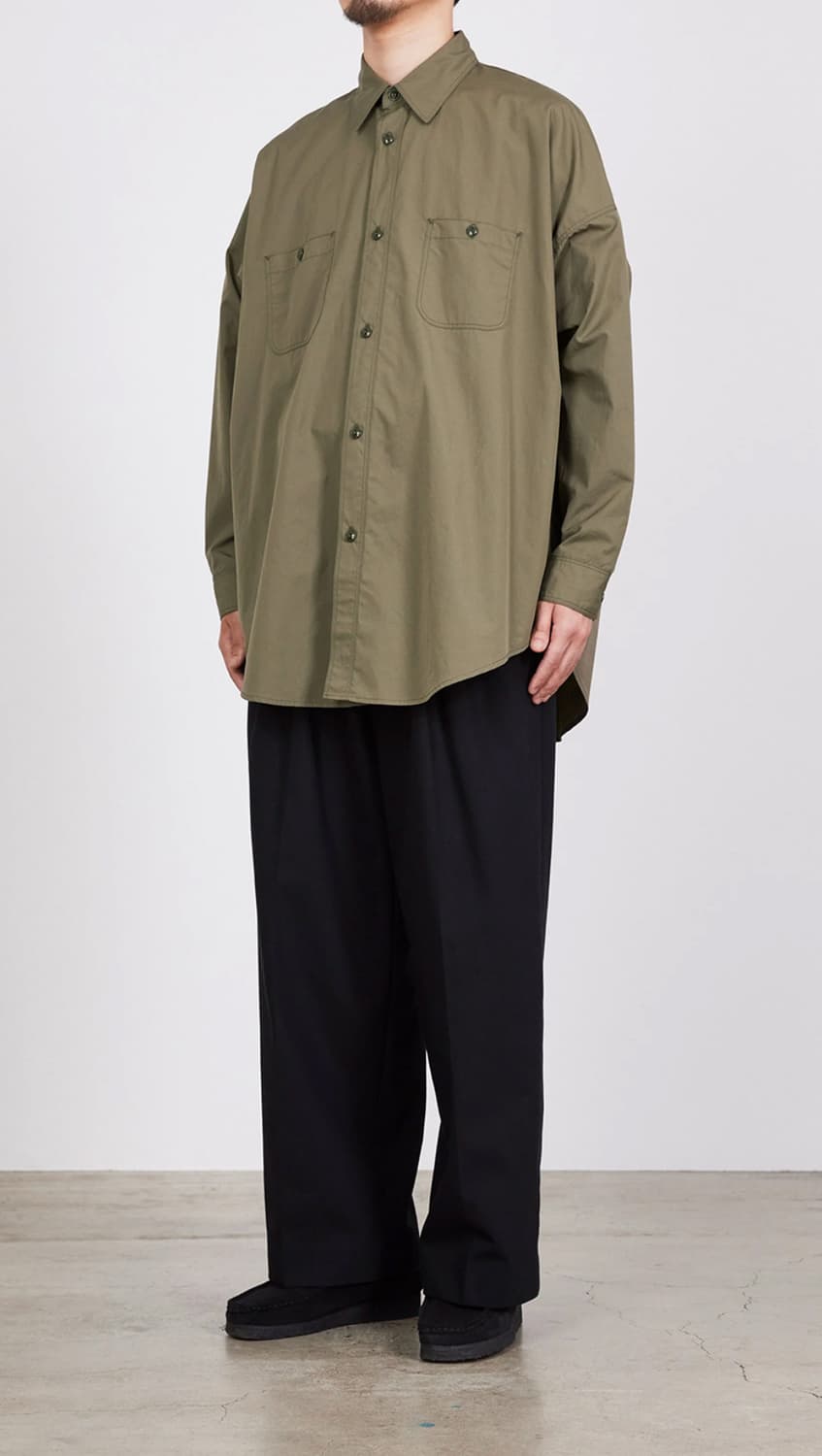 [새상품] 마카웨어 markaware 롱 텐트 셔츠 상품이미지7