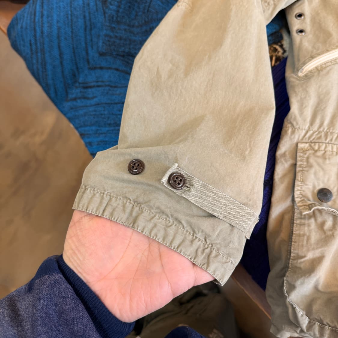 옴니갓 OMNIGOD 라이트 나일론 미리터리베이스 자켓 4 사이즈 상품이미지4