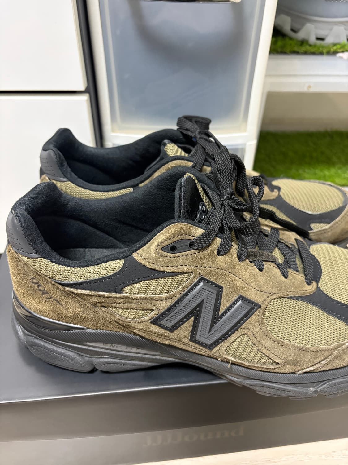 280)뉴발란스 자운드 990v3 브라운 블랙 상품이미지2