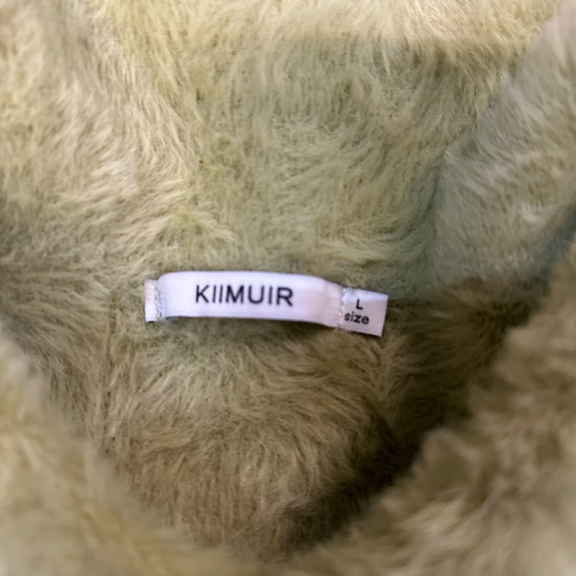 키뮤어 앙고라 카라 니트 상품이미지4