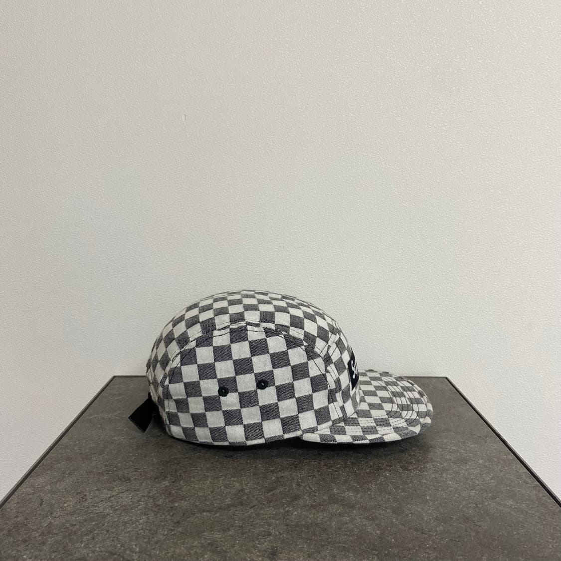(OS) 슈프림 박스로고 캠프캡 모자 체커보드 상품이미지3