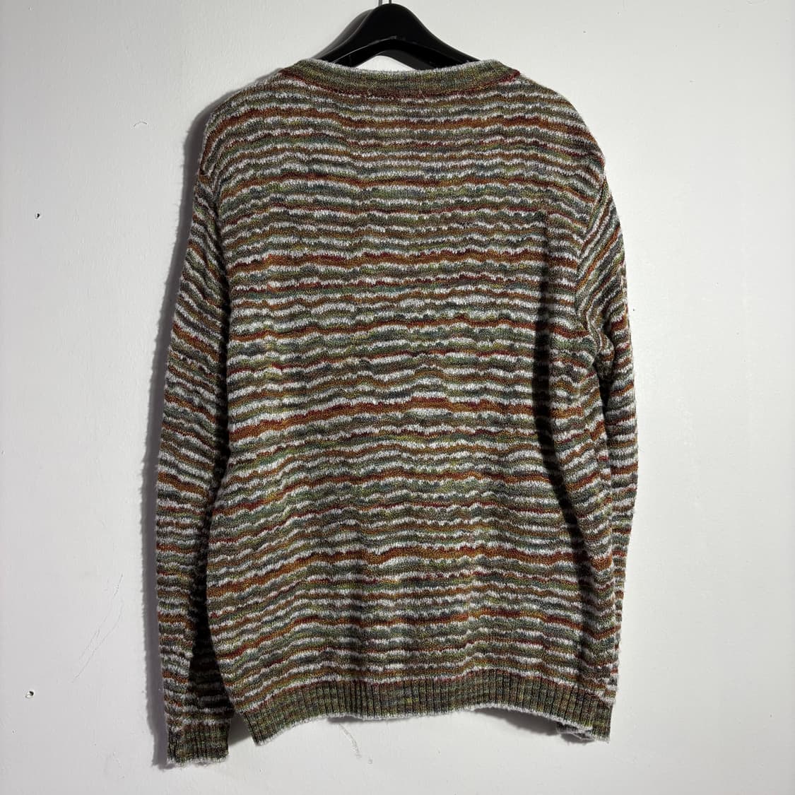 빈티지 스트라이프 패턴 니트 가디건 (무료배송) 상품이미지2