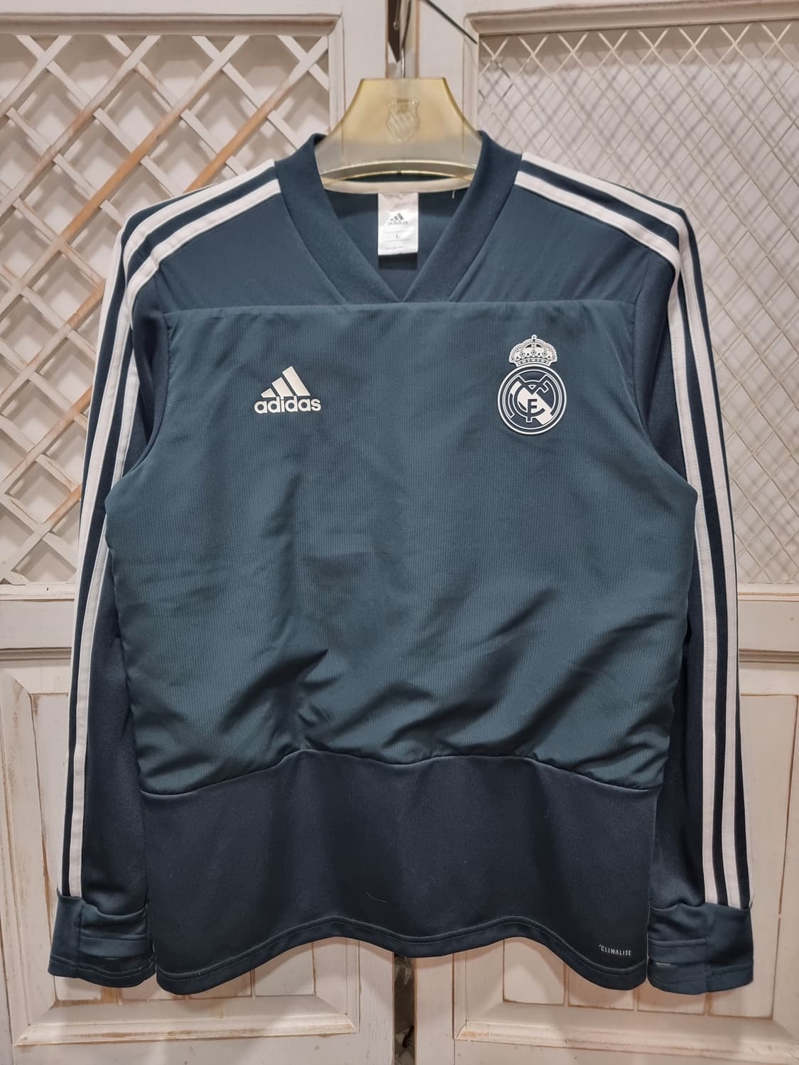 아디다스 18~19시즌 레알마드리드 트레이닝 탑 (C851 상품이미지1