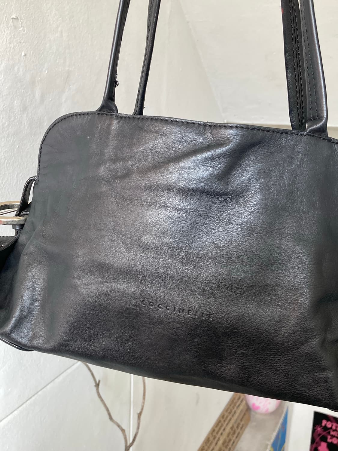 빈티지 블랙 숄더백 상품이미지8