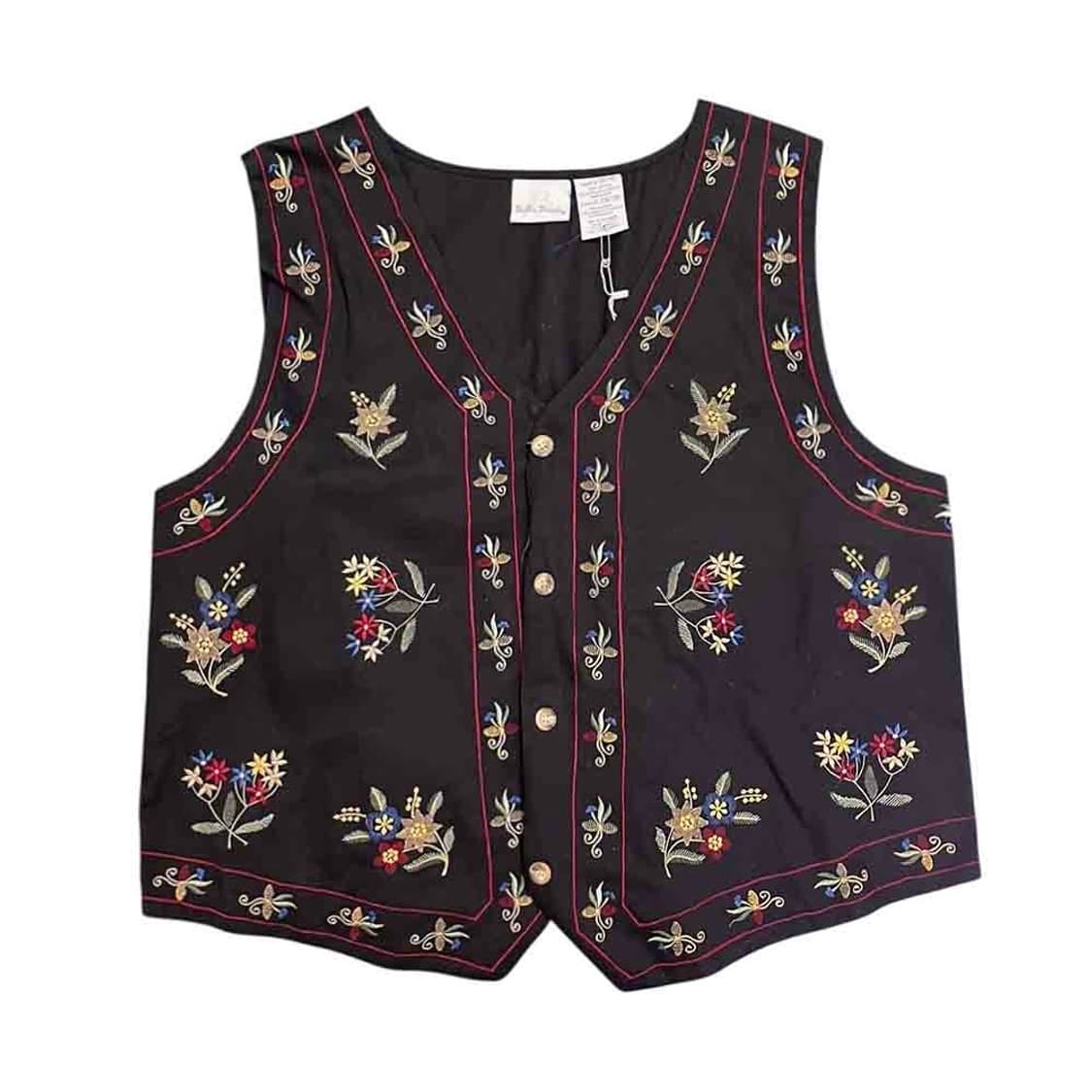 EMBROIDERED VEST 상품이미지1