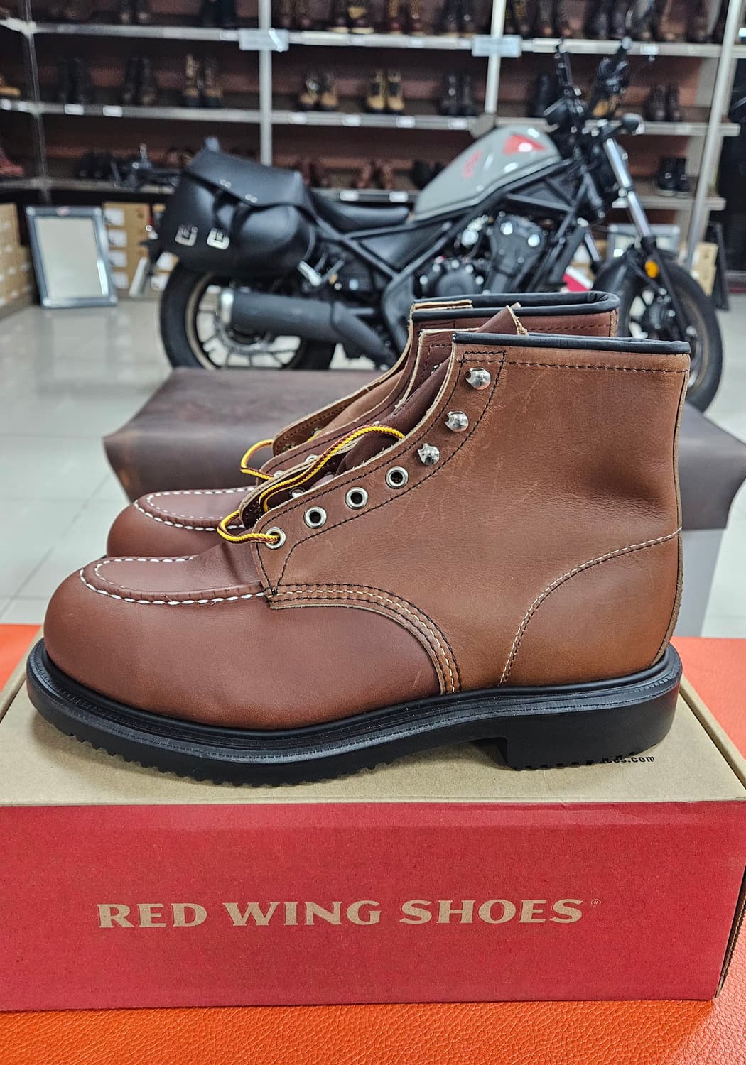 레드윙 6인치 목토 워크화, 안전화 8249, US9.5EEE 상품이미지3