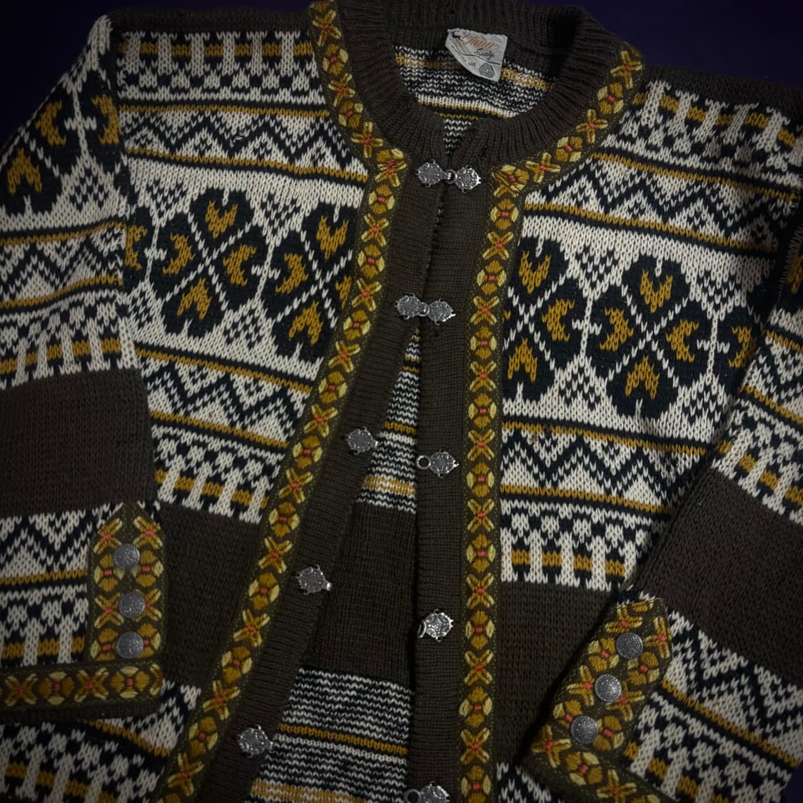 Nordic Wool Heavy Cardigan 상품이미지2