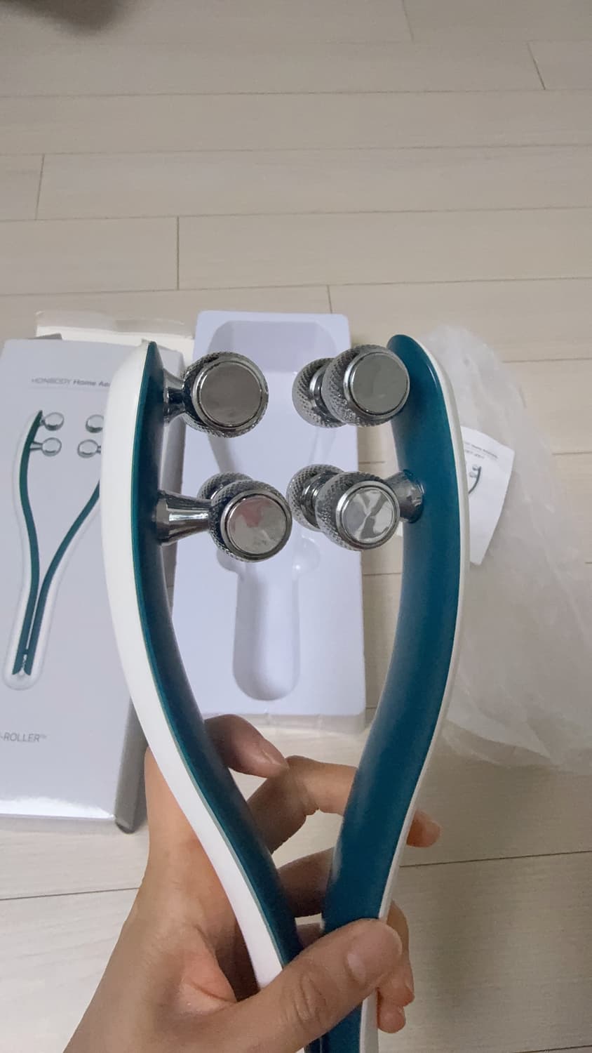 혼바디 롤러 EMS 페이스롤러 경락 디바이스 상품이미지2