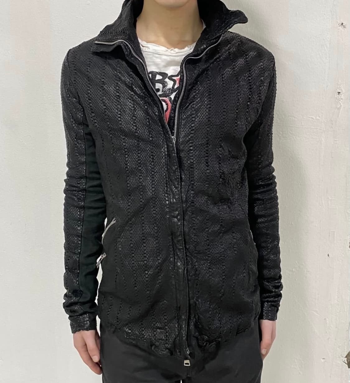 조르지오 브라토 십스킨 핸드메이드 레더 자켓 상품이미지3