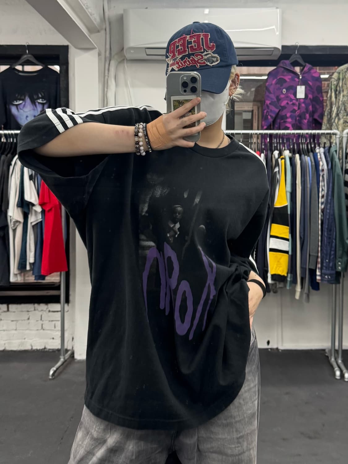 아디다스 X Korn 티셔츠 상품이미지1