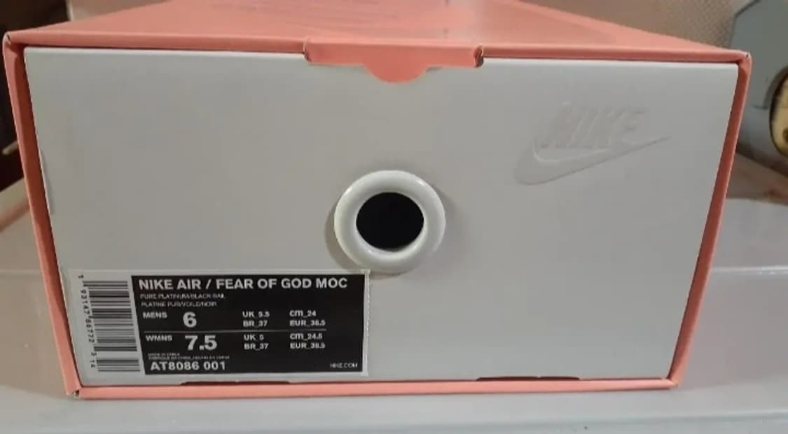 새제품 나이키 피어오브갓 목 moc 모카신 상품이미지1