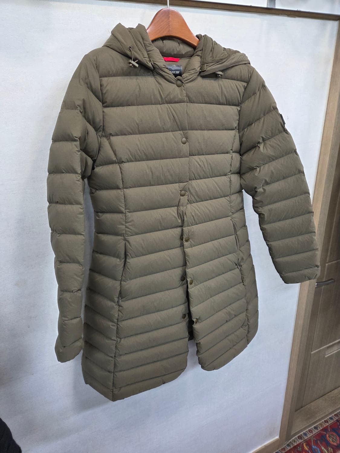 블랙야크 여성 경량 롱 다운 패딩 95 상품이미지5