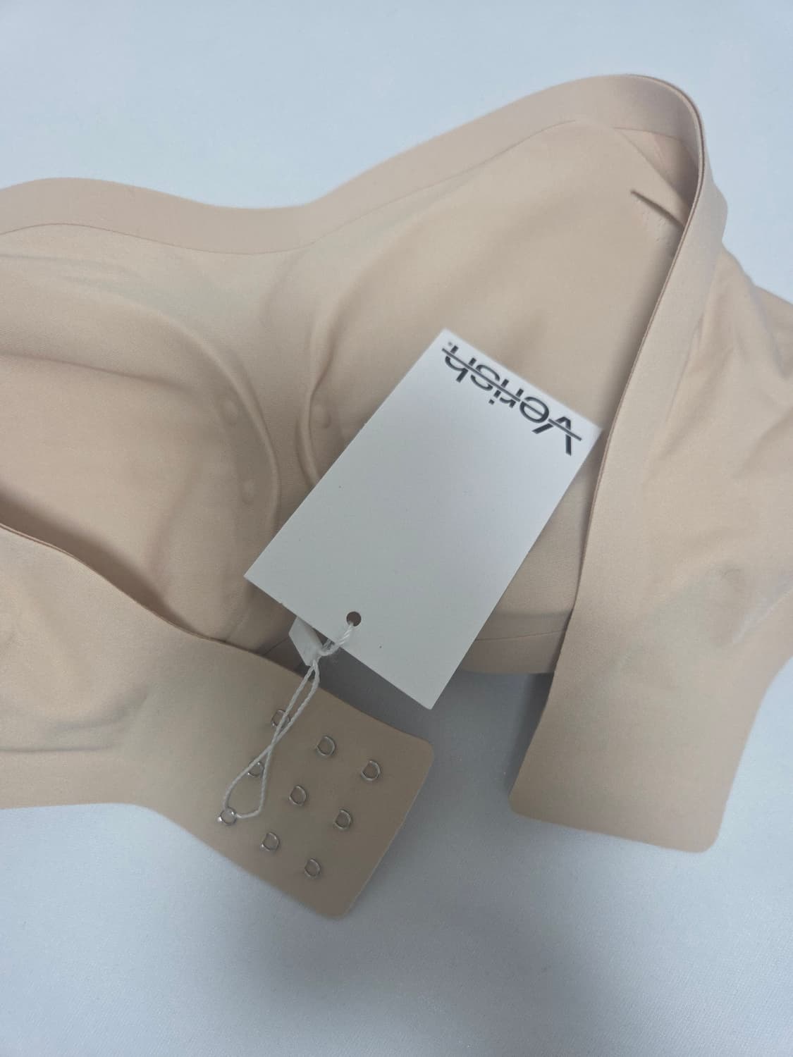 택포 2.5(새상품) 베리시 쿨핏 브라 오프숄더 베이지 S 상품이미지2