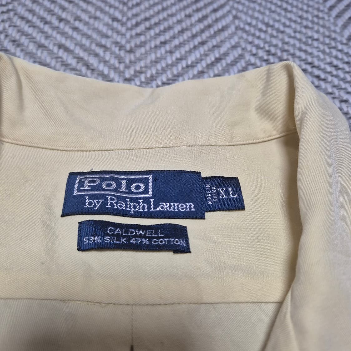 90s 폴로 랄프로렌 CALDWELL 셔츠 (XL) 상품이미지3