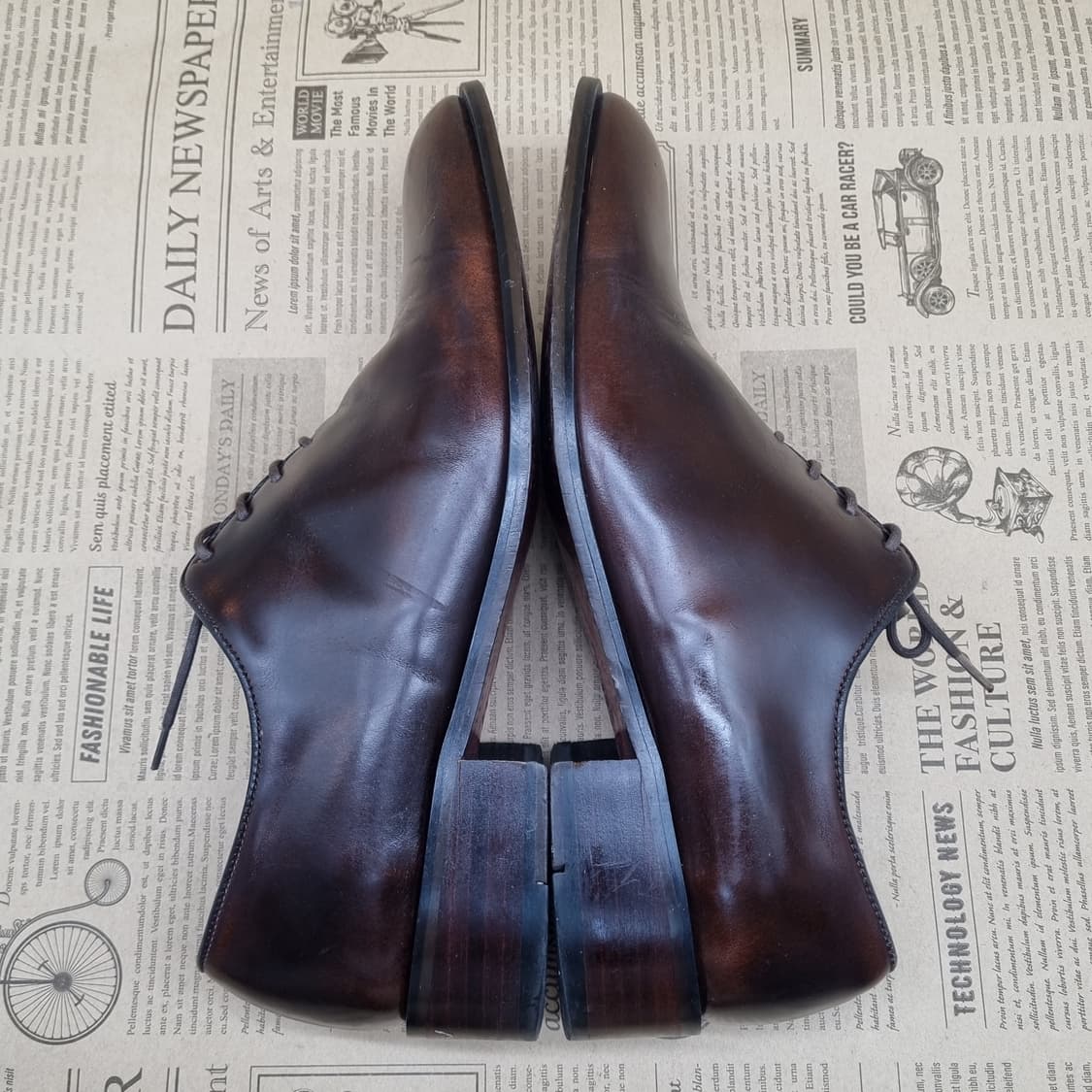 다니엘옴므 남성정장구두 실사이즈255 상품이미지5