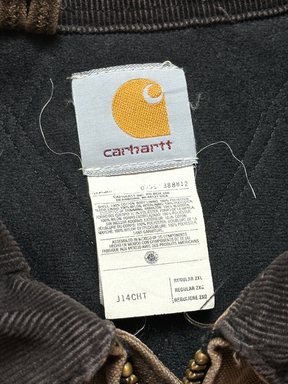 00's OG 칼하트 J14 산타페 구버전 칼하트 CHT 디트로이트 상품이미지9