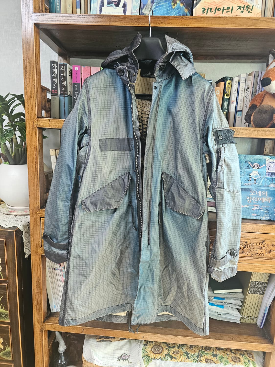 스톤아일랜드 쉐도우 프로젝트 롱 야상 자켓 팔아요 스톤 상품이미지5